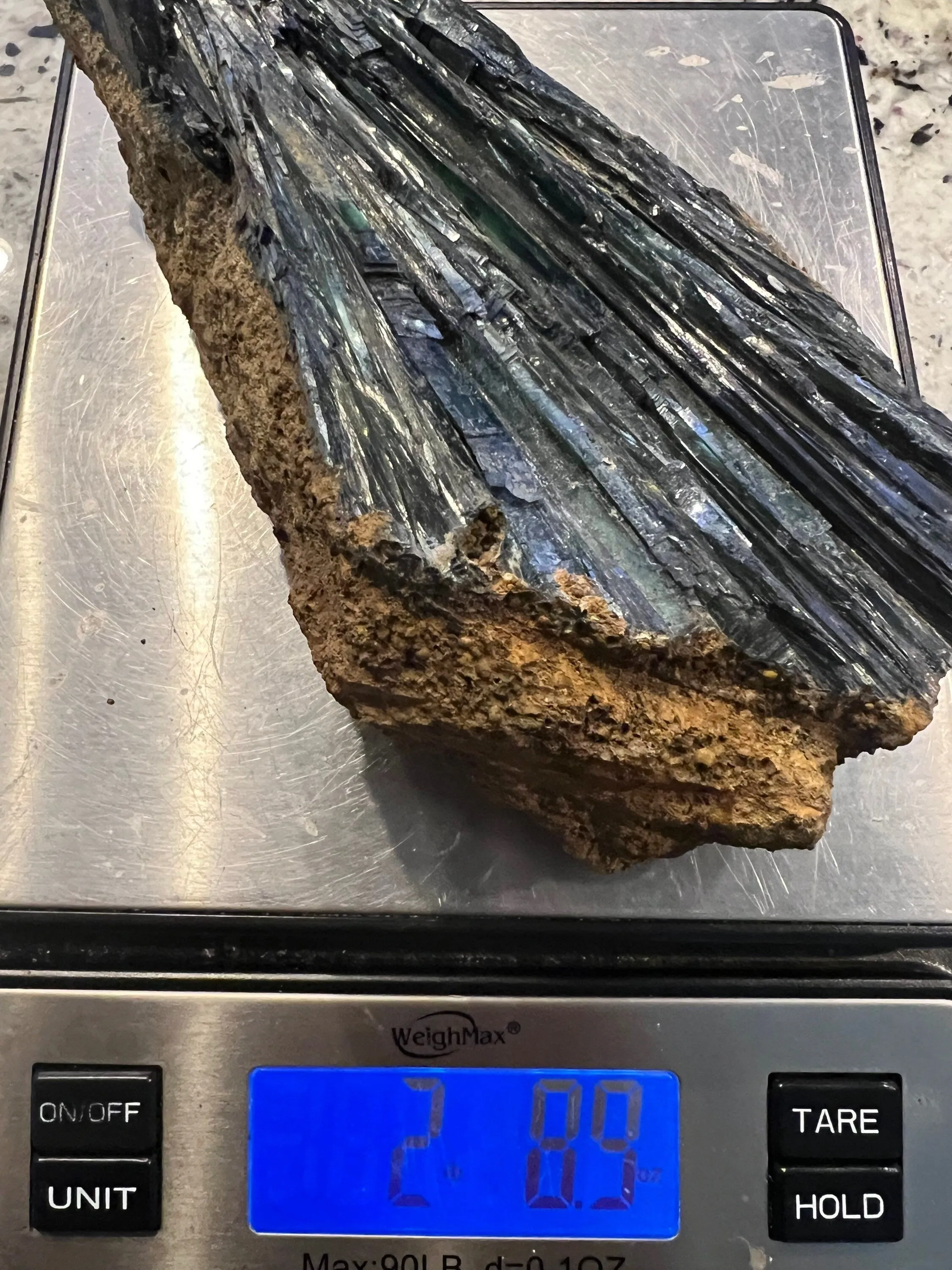 Vivianite cluster 2pounds 8oz