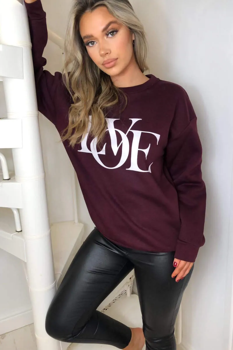 Wine LOVE Sweatshirt